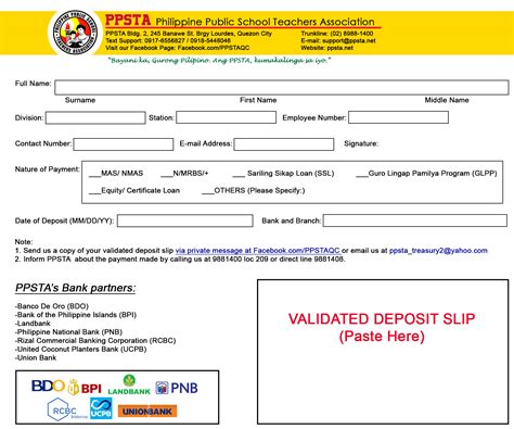 ppsta downloadable forms pdf